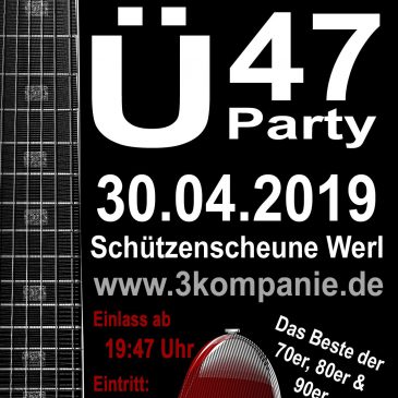 Ü47 Party – der etwas andere Tanz in den Mai