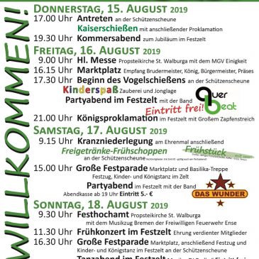 Der Countdown läuft !