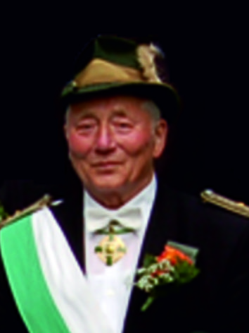 Schützen trauernum Ehrenoffizier