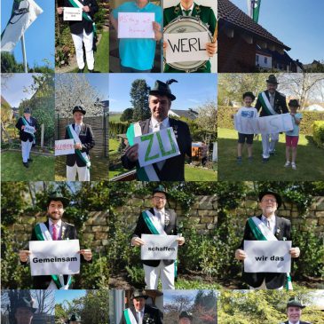 Wir bleiben zu Hause