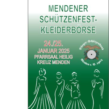 27. Mendener Schützenfest-Kleiderbörse