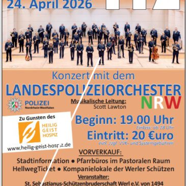 Konzert des Landespolizeiorchesters NRW