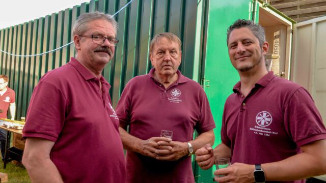 Laub holen St. Sebastianus Schützenbruderschaft Werl am 10. August 2019 bei Bernd Wulf in Werl. Foto: Thomas Nitsche -Honorarpflichtig: copyright by Thomas Nitsche, Wulfs Appelhof 13, 59457 Werl, 0171/3100766 - Sparkasse Werl. IBAN: DE11 4145 0075 0002 9282 32, BIC: WELADED1SOS