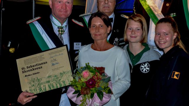 Kaiserschießen und Kommersabend zum 525. Jubiläum der St. Sebastianus Schützenbruderschaft Werl. Foto: Thomas Nitsche -Honorarpflichtig: copyright by Thomas Nitsche, Wulfs Appelhof 13, 59457 Werl, 0171/3100766 - Sparkasse Werl. IBAN: DE11 4145 0075 0002 9282 32, BIC: WELADED1SOS